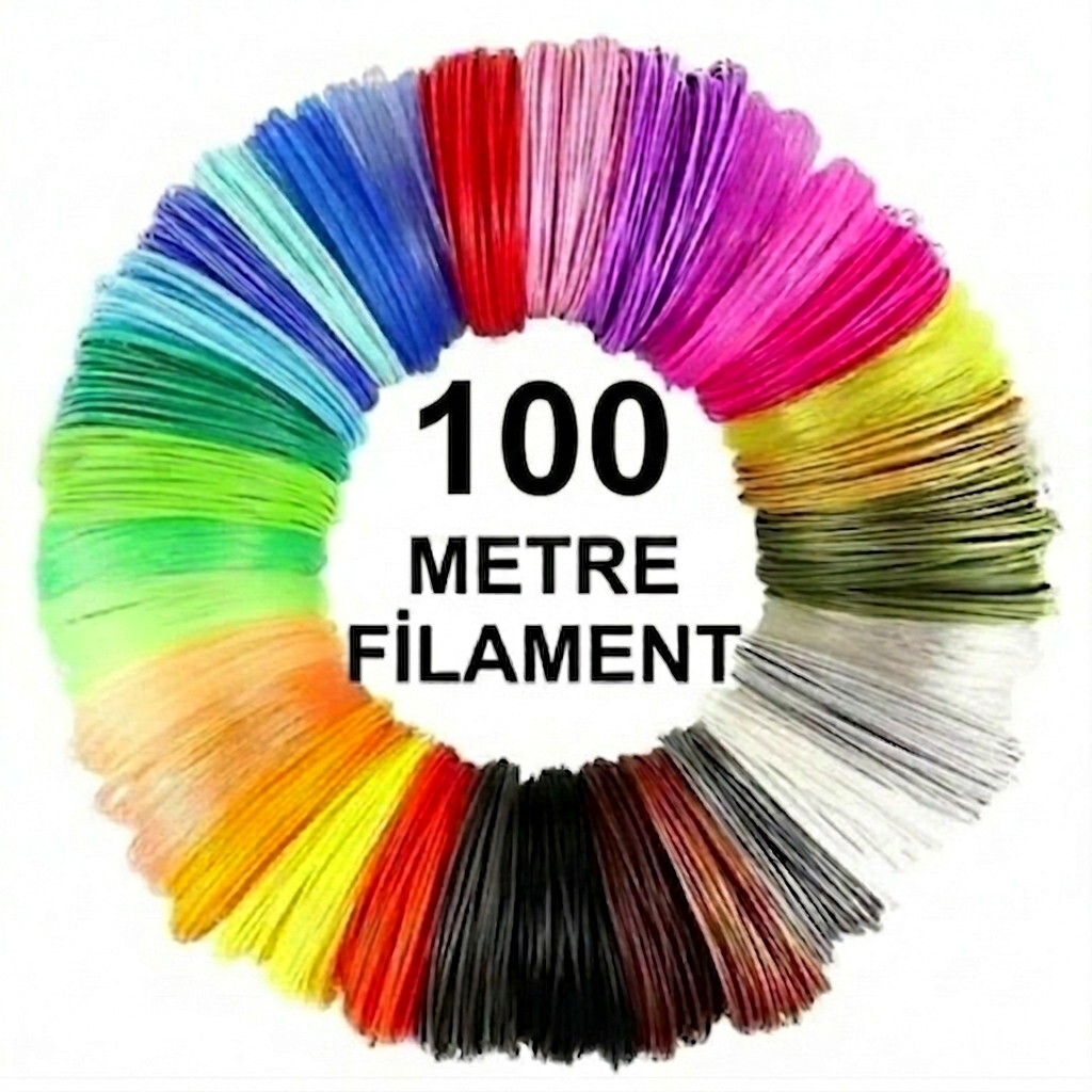 3d Kalem Filamenti 100 Metre
