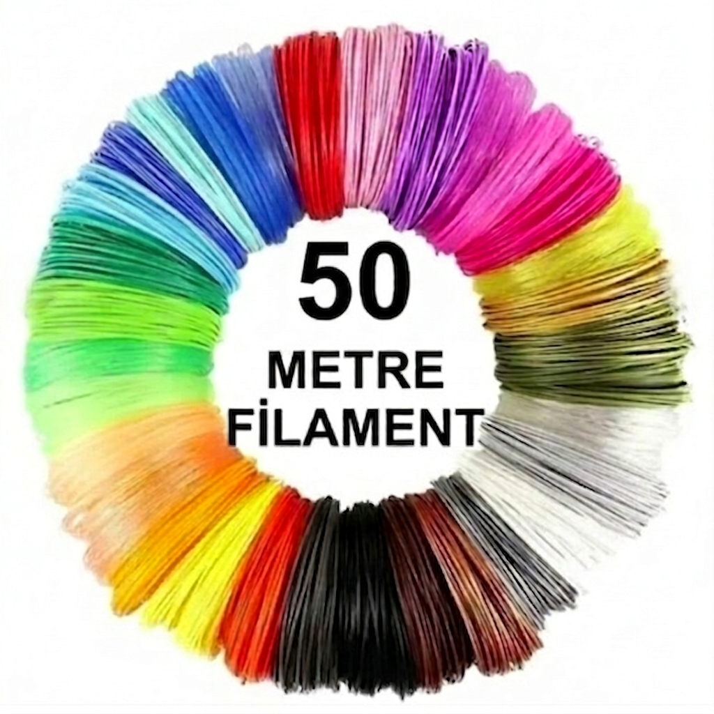 3d Kalem Filamenti 50 Metre