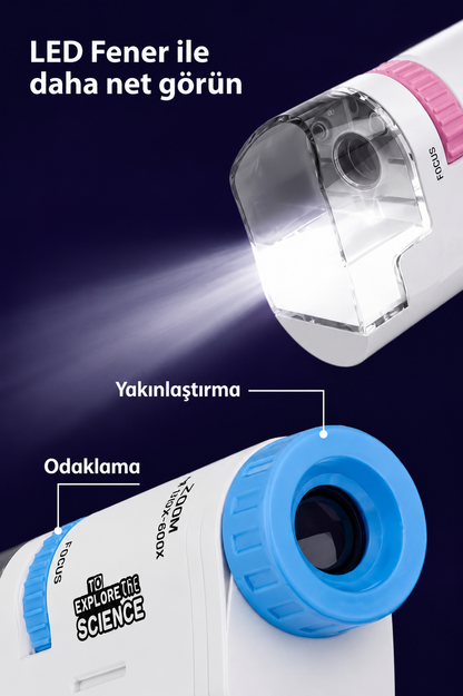 Markevar Çocuk Mikroskop