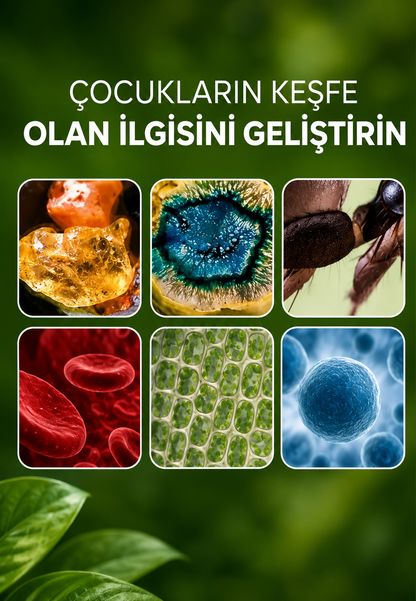 Markevar Çocuk Mikroskop