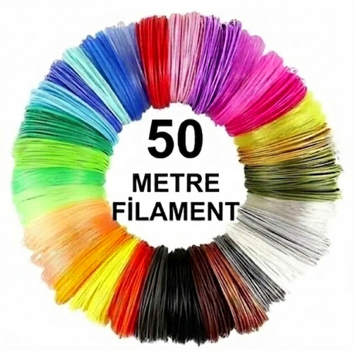 3d Kalem Filamenti 50 Metre