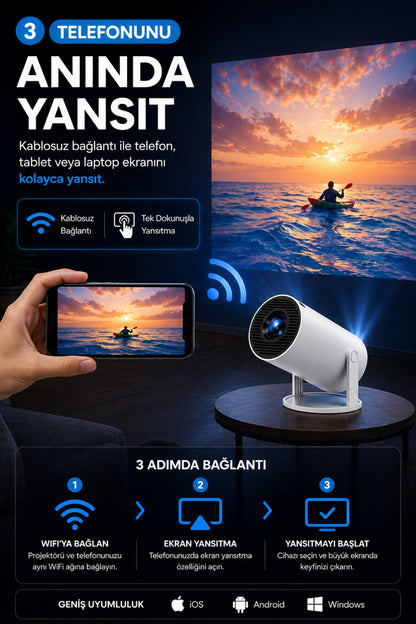 Markevar™ Ultra HD Projeksiyon Cihazı