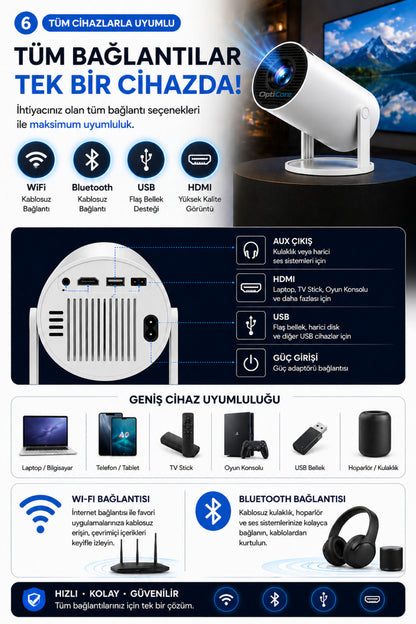 Markevar™ Ultra HD Projeksiyon Cihazı
